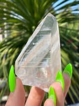 RARE Clear Lemurian Seed Crystal from Minas Gerais, Brazil, Lemurian Seed Point, Lemurian Seed Crystal, Lemurian Seed Wand