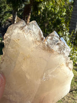 Large 1.75+lb Citrine with Elestial formations from Brazil