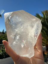 3.5+lb Self Standing Clear Lemurian Seed Crystal from Brazil