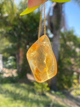 "STAR BEING" Necklace: Amber from Villa de Leyva, Boyaca, Colombia