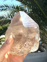 1.75lb RUTILATED Smoky Citrine from Brazil: DT, ET, Elestial, Record Keeper etc.