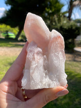 RARE "Dragon Scale" Terminated Pink Dreamsicle Lemurian from Diamantina Brazil, Rare Lemurian, Lemurian Cluster, Pink Lemurian, Dreamsicle