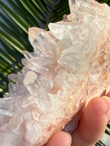 Pink Himalayan Quartz Cluster, Samadhi Himalayan Quartz