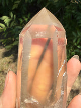 6" Extreme grade Natural CITRINE Lemurian Seed Crystal from Minas Gerais, Brazil- Channeler, Starbrary, Laser, Rainbows etc
