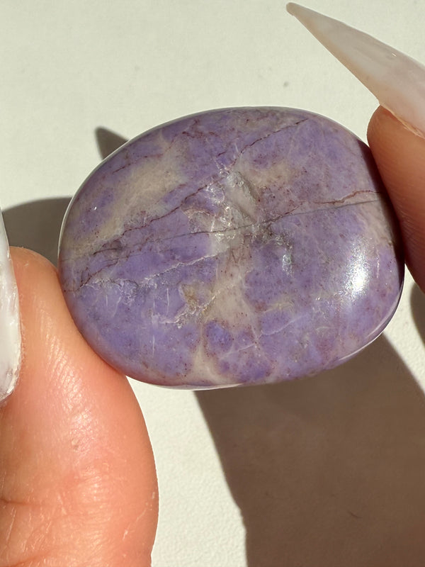 Lavender Jade Palm Stone B