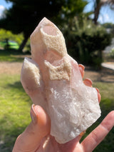 RARE "Dragon Scale" Terminated Pink Dreamsicle Lemurian from Diamantina Brazil, Rare Lemurian, Lemurian Cluster, Pink Lemurian, Dreamsicle