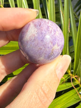 Lavender Jade Sphere A