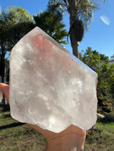 3.5+lb Self Standing Clear Lemurian Seed Crystal from Brazil