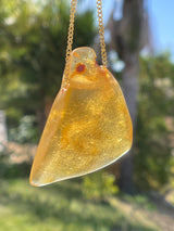 "ENVY" Necklace: Amber from Villa de Leyva, Boyaca, Colombia