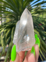 RARE Clear Lemurian Seed Crystal from Minas Gerais, Brazil, Lemurian Seed Point, Lemurian Seed Crystal, Lemurian Seed Wand