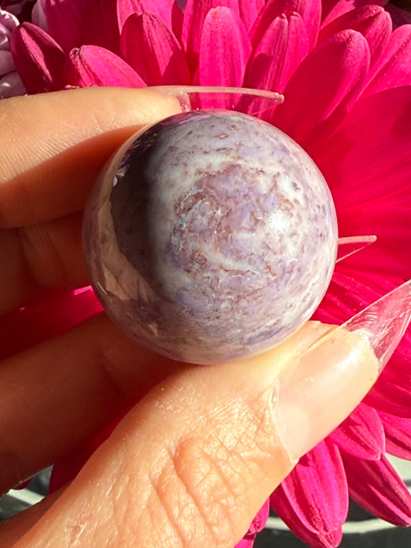 Lavender Jade Sphere B