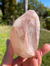 Dreamsicle Scarlet Temple Lemurian Seed Crystal from Brazil, Lemurian Seed Point, Lemurian Seed Crystal, Lemurian Seed Wand,Red Lemurian