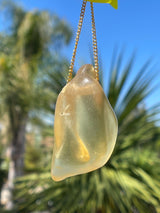 "BLISS" Necklace: Amber from Villa de Leyva, Boyaca, Colombia