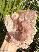 2.5+ lb Scarlet Temple Lemurian cluster from Diamantina, Brazil