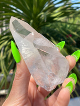 RARE Clear Lemurian Seed Crystal from Minas Gerais, Brazil, Lemurian Seed Point, Lemurian Seed Crystal, Lemurian Seed Wand