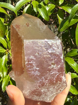 "Rainbow Brite": 5" Sugar Plum Quartz from Goias, Brazil: Rainbows, ET, Ally, Penetrator, Sigils, etc
