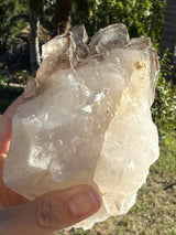 Large 1.75+lb Citrine with Elestial formations from Brazil