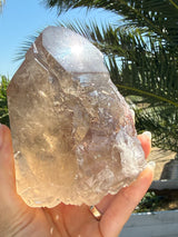 1.75lb RUTILATED Smoky Citrine from Brazil: DT, ET, Elestial, Record Keeper etc.