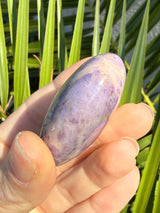 Lavender Jade "Unicorn" Heart