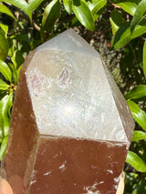 "Rainbow Brite": 5" Sugar Plum Quartz from Goias, Brazil: Rainbows, ET, Ally, Penetrator, Sigils, etc