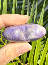 Lavender Jade "Unicorn" Heart