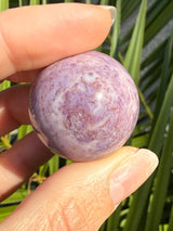 Lavender Jade Sphere B