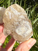 Rare: Thousand Layer Quartz Citrine, with Elestial formations from Brazil