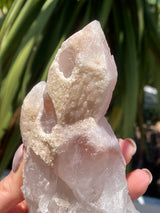 RARE "Dragon Scale" Terminated Pink Dreamsicle Lemurian from Diamantina Brazil, Rare Lemurian, Lemurian Cluster, Pink Lemurian, Dreamsicle