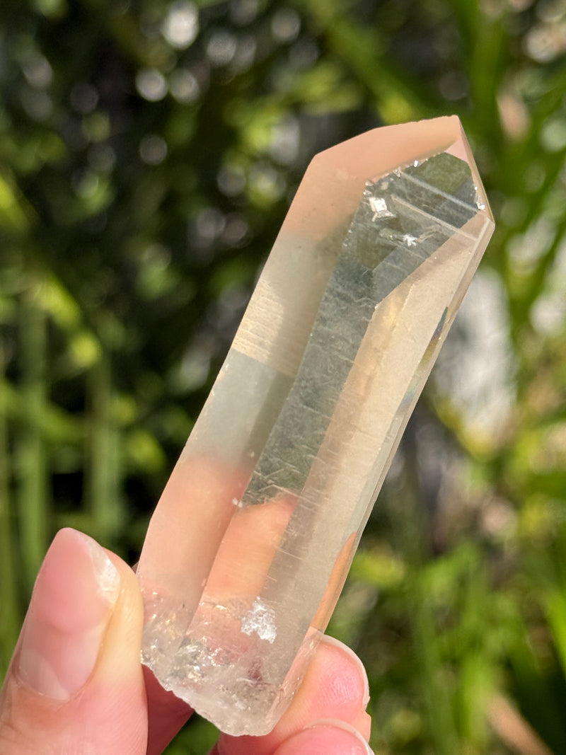 Tangerine Lemurian Seed Crystal from Serra do Cabral, Brazil