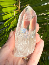 Water Clarity Large Clear Lemurian Seed Crystal from Serra do Cabral, Brazil