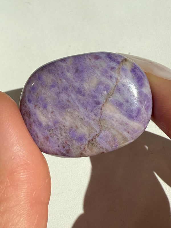 Lavender Jade Palm Stone C