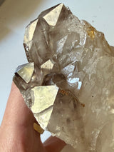 Large 1.75+lb Citrine with Elestial formations from Brazil