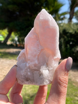 RARE "Dragon Scale" Terminated Pink Dreamsicle Lemurian from Diamantina Brazil, Rare Lemurian, Lemurian Cluster, Pink Lemurian, Dreamsicle