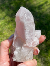 RARE "Dragon Scale" Terminated Pink Dreamsicle Lemurian from Diamantina Brazil, Rare Lemurian, Lemurian Cluster, Pink Lemurian, Dreamsicle