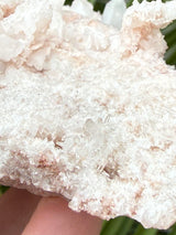 Pink Samadhi Himalayan Quartz Cluster from Pradesh, India