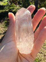 RARE: Lodolite Phantom Lemurian Seed Crystal from Minas Gerais Brazil