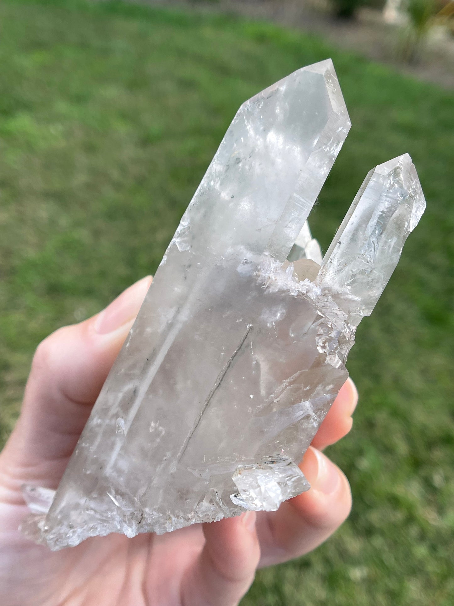 Fortress: Castle Smoky Lemurian Seed Crystal from Brazil, Rare Lemurian Point, Lemurian Wand, Smokey Lemurian, Phantom Lemurian