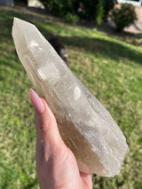 Rare Natural CITRINE Laser Cathedral Point from Brazil, Natural Citrine, Laser Quartz, Cathedral Quartz, Citrine Laser, Citrine Cathedral