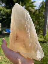 Rare Natural CITRINE Laser Cathedral Point from Brazil, Natural Citrine, Laser Quartz, Cathedral Quartz, Citrine Laser, Citrine Cathedral