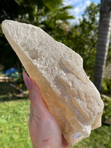 Rare Natural CITRINE Laser Cathedral Point from Brazil, Natural Citrine, Laser Quartz, Cathedral Quartz, Citrine Laser, Citrine Cathedral