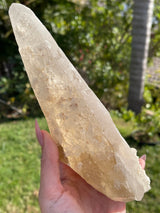 Rare Natural CITRINE Laser Cathedral Point from Brazil, Natural Citrine, Laser Quartz, Cathedral Quartz, Citrine Laser, Citrine Cathedral