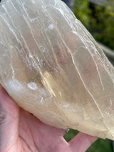 Rare Natural CITRINE Laser Cathedral Point from Brazil, Natural Citrine, Laser Quartz, Cathedral Quartz, Citrine Laser, Citrine Cathedral