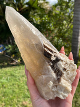 Rare Natural CITRINE Laser Cathedral Point from Brazil, Natural Citrine, Laser Quartz, Cathedral Quartz, Citrine Laser, Citrine Cathedral