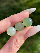 Mini Jade Sphere, Natural Crystal, Polished Jade, Jade, Jade Ball, Small Jade, Green Crystal, Heart Chakra, Jade Pocket