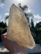 Rare Natural CITRINE Laser Cathedral Point from Brazil, Natural Citrine, Laser Quartz, Cathedral Quartz, Citrine Laser, Citrine Cathedral