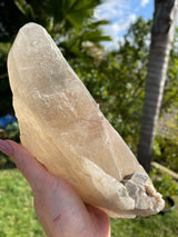 Rare Natural CITRINE Laser Cathedral Point from Brazil, Natural Citrine, Laser Quartz, Cathedral Quartz, Citrine Laser, Citrine Cathedral