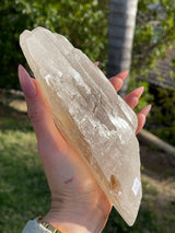 Rare Natural CITRINE Laser Cathedral Point from Brazil, Natural Citrine, Laser Quartz, Cathedral Quartz, Citrine Laser, Citrine Cathedral