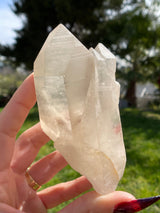 Tantric Twin ET Citrine Lemurian Seed Crystal from Minas Gerais, Brazil, Lemurian Seed Point, Lemurian Seed Crystal, Lemurian Seed Wand