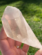 Tantric Twin ET Citrine Lemurian Seed Crystal from Minas Gerais, Brazil, Lemurian Seed Point, Lemurian Seed Crystal, Lemurian Seed Wand