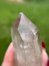 Double-Isis face SMOKY Lemurian Seed Crystal from Brazil, Rare, Lemurian Point, Lemurian Wand, Smokey Lemurian, Lemurian Point